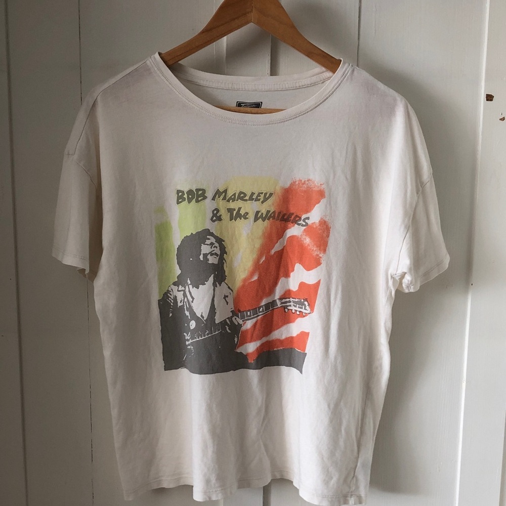 Bob Marley Graphic T-Shirt size med 2019 Fifty-Six Hope Road Music  Y2K